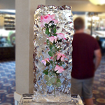 Pink Rose Pillar